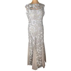 green emerald velvet dress Alex Evenings 81122676 Long Sequin Lace Formal Evening Dress – The Dress  Outlet main image 1